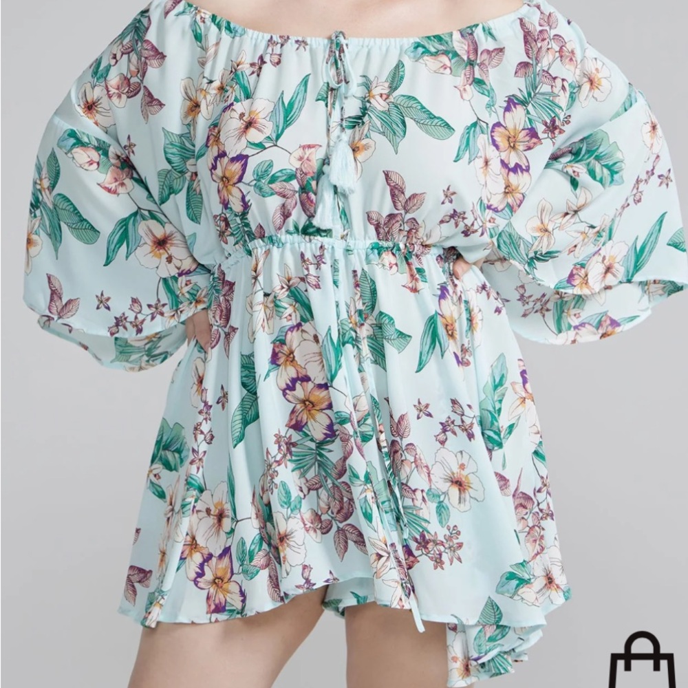 NWT floral romper